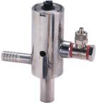 55 20 24 51 22 58 Ø 31 24 21 95 Ø 10 6 Ø1/4" Gas Automated sampling cock Small single-acting, pneumatic valve used for injection or sampling.