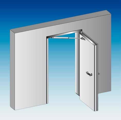 Back Check Back Checks With Hydraulic Damping in the Opening Direction The DICTATOR back checks with hydraulic damping slow down hinged doors opening too fast and limit the opening angle of the door.