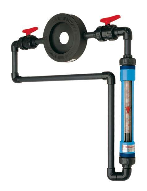Orifice plate flowmeters Series PR By-pass flowmeter for liquids, gases and steam By-pass flowmeter with orifice plate