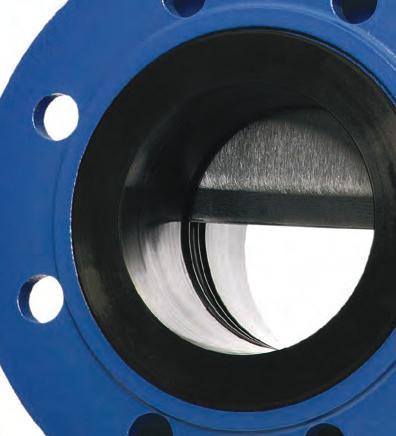 This means that they seals towards each other in the bore when the valve is in opened position, thus protecting internal parts and the gate from the abrasive media.