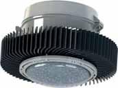 Replacement of conventional light fittings from 70 W up to 1000 W With the integrated high-power LED technology and a power consumption from 29 W up to 232 W these lights can be used to replace