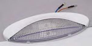 Switch RC5022 10-30V Round LED Interior Lamp - Touch Switch RC5024 10-30V Oval LED Interior Lamp - No
