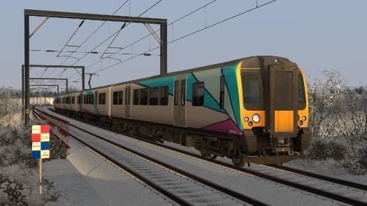 Scenarios APC350EP: 17:06 Glasgow Central - Manchester Airport Route = WCML Over Shap Track covered = Carlisle - Preston Traction = London Midland 350373 & FTPE 350402 Year = 2014 Duration = 1 hour