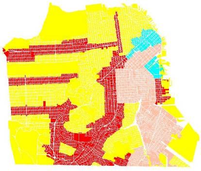 Land Supply for Housing 10,000 units: REST OF THE CITY (yellow) 22,000 units: DOWNTOWN /