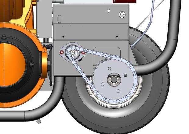 6) 5. Slip the belt (item #86) off the engine pulley and the transmission. 6 Replace the belt with a new one and slide the idler pulley to put proper tension on the belt.
