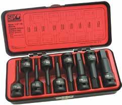SP23330 1/2 DR $59 SP23308 $89 9pc 1/2 Dr Inhex Metric Socket Set 4-17mm impact inhex
