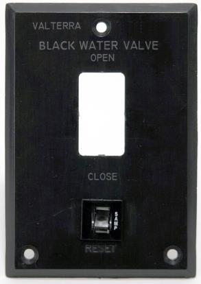 Circuit Breaker (E) Female connector plug with black three wire cable and harness connected to control switch (F) Red and black lead wires (G) Two unconnected circuit breaker wires (H) Screws (3)