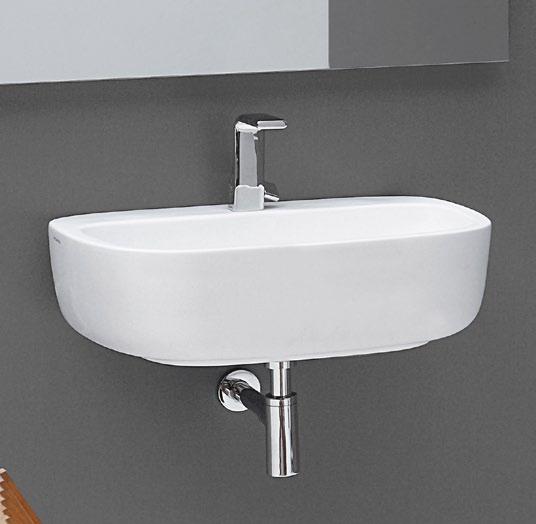 MN64L Mono 64 Countertop - wall hung basin 64 cm Forty6 shelf (F6MN64) Solid shelf (SLMN64) Make-Up benches (MKP150 - MKP180) Compono System benches (CSM90 - CSM135R/L - CSP135R/L - CSP180D) Line