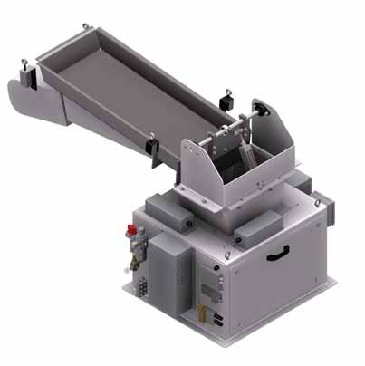 Vibratory Feeder WEIGHING & FEEDING SYSTEMS 7 The EV Vibratory Feeder consists of a large vibrating pan mounted on rugged profiled steel frame with flexible supports.
