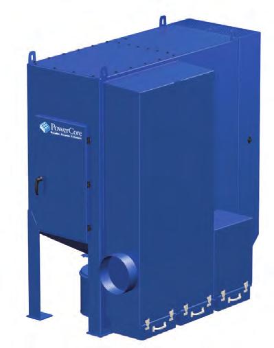 EASY CLEANING The Low-Inlet Box employs a dust removal concept that utilizes the velocity and physical