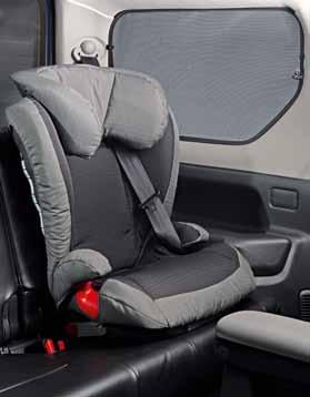 Installation with 5 point seat belt, height adjustable headrest and belts, deep softly padded side wings provide optimum side impact protection, compatible with Baby SAFE ISOFIX Base and Baby Safe