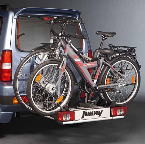 Transport A heart for bikes 8 8 Rear bike carrier Strada 1 for two bikes, aluminium