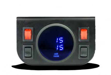 STANDEN'S PRODUCT CATALOGUE Digital In-Cab Controls PREMIUM In-Cab Control KITS - Digital Gauge Level Load digital in-cab control systems display pressure from 0 psi to 220 psi at 1 psi increments.