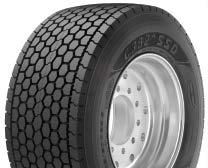 WIDE BASE G392 A SSD DURASEAL + FUEL MAX A FUEL-EFFICIENT, WIDE BASE DRIVE TIRE WITH THE ENHANCED PUNCTURE RESISTANCE OF DURASEAL TECHNOLOGY.
