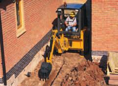 Big solution in a small package Superb manoeuvrability lets you operate in tight areas Wide choice of loader and backhoe attachments increases versatility The smallest model in the JB backhoe