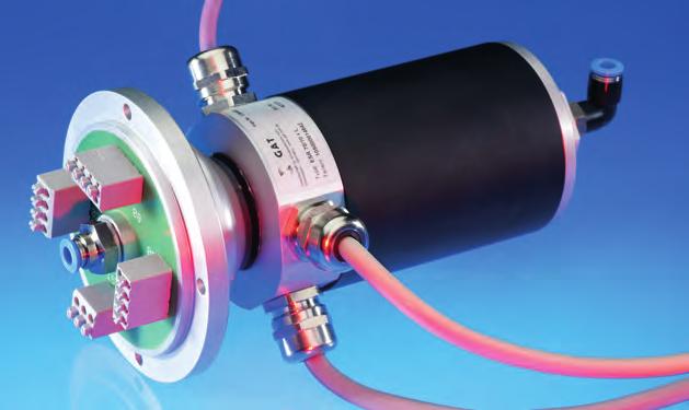 ROTOFLUX Contacting Slip Rings Due to their modular design, slip rings of the ROTOFLUX series are very fl exible and can therefore be adapted to customer-specifi c requirements very easily.