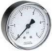 DYNAMIC: 60% of dial range STATIC: 90% of dial range TEMPERATURE: -4 F to 140 F (-20 C to 60 C) 100 SERIES NOSHOK STANDARD GAUGES gauges designed to provide reliable service on applications not