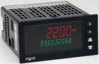 Terminal block in rear, recommended wire: 30 to 14 AWG copper 1900C SERIES NOSHOK COMPACT LOOP-POWERED DIGITAL INDICATORS provide digital display of any desired unit of pressure, temperature, level,