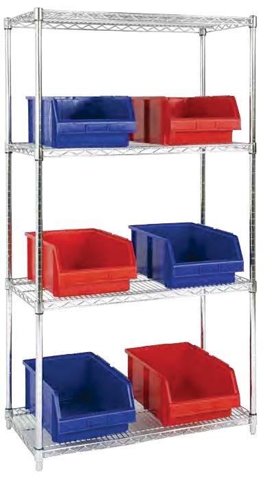 93. 30 Chrome Wire Our chrome wire shelving system offers simple to build and stylish storage solutions The system is ideal for home and office as well as retail display due to the open wire