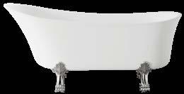 ERA Era Linen Cabinet Shaker profile Wall hung or floor mounted Soft close