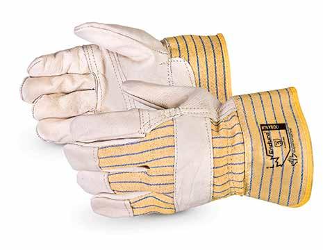 Gloves GLOVES OILBLOC GOATSKIN KEVLAR - LINED ANTI-IMPACT DRIVER GLOVES High tensile-strength goatskin provides outstanding abrasion resistance Kevlar and composite filament fiber lining, ANSI