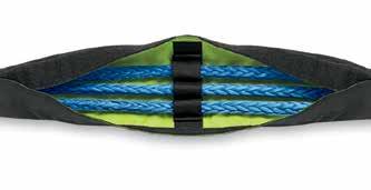 AGILE DELIVERS A hybrid design that pairs the strength of Samson s high-performance synthetic ropes with a protective cover