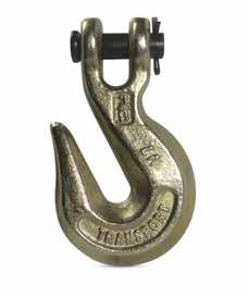 Transportation GRADE 70 CLEVIS GRAB HOOKS GRADE 70 CLEVIS GRAB HOOK FORGED ALLOY STEEL WORKING LOAD LIMIT CHAIN SIZE DIAMETER PIN P DIMENSIONS (IN) PULL TO PULL R THROAT H A33004X 3 150 1/4 0.31 1.