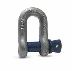 Hardware SHACKLES STAINLESS STEEL - SCREW PIN BOW SHACKLE STOCK (IN) SS20902X 1/8 1.50 SS20903X 3/16 1.90 SS20904X 1/4 2.26 SS20905X 5/16 2.
