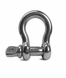 SCREW PIN CHAIN SHACKLE NOMINAL SIZE (IN) WORKING LOAD LIMIT G21004X 1/4 1/2 1.90 G21005X 5/16 3/4 2.14 G21006X 3/8 1 2.58 G21008X 1/2 2 4.
