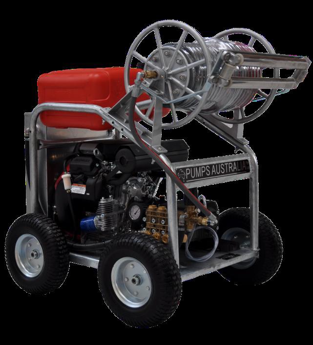 HIGH PRESSURE CLEANER - COLD WATER PETROL DRIVEN MODEL: TERMINATOR INDUSTRIAL This range is the best of the best!