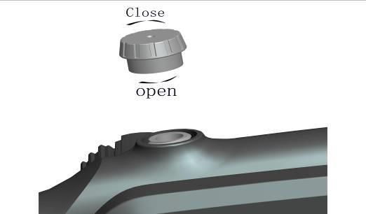 Fig.6 6. Slide battery into main handle until release button snap together. (Note: Fully charge the battery before first use.) (See Fig.7) Fig.