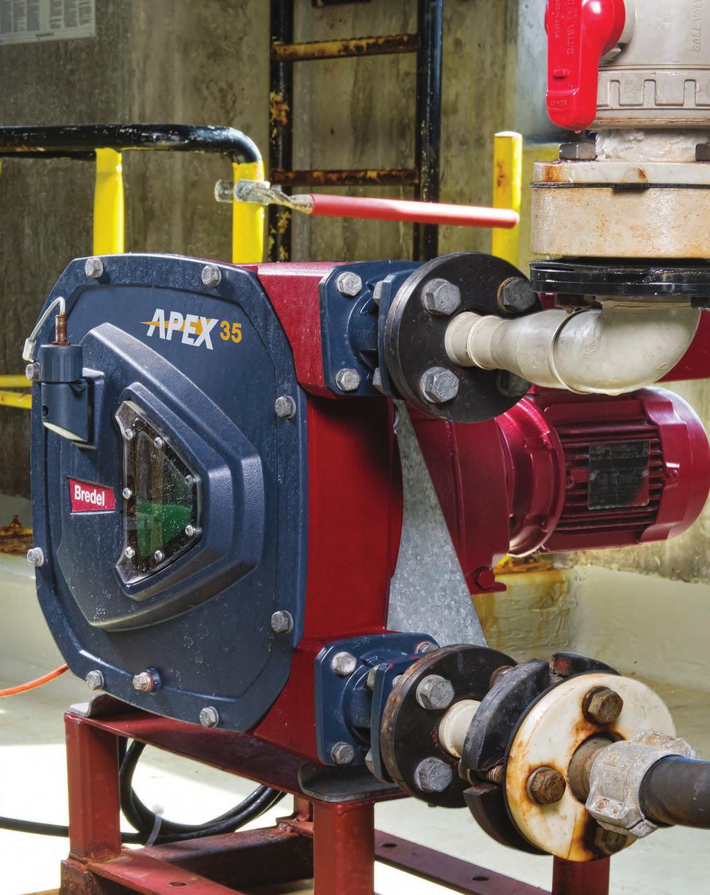 New APEX range: five models to cut pump maintenance Engineered for simplicity Bredel is the world s largest manufacturer of hose pumps.