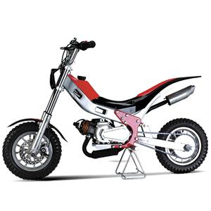 Model: GS50MB-A 49cc, air Cooled Pull start Automatic Telescopic fork/mono shock Model No: GS50MB-A Engine: 49cc, single cylinder air-cooled, 2stroke Oil type: petrol, 1:25 engine oil mixing Rated