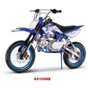 Model: GS125MB Engine: 125cc, air-cooled, 4stroke, single cylinder Brake: F/R hydraulic disk brake Suspension: front upside down fork and rear hydraulic suspension W/Aluminum rear fork, aluminumwheel