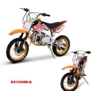 Model: GS125MB-A Engine: 125cc, air-cooled, 4stroke, single cylinder Brake: F/R hydraulic disk brake Suspension: front upside down fork and rear suspension Aluminum frame and rear frok, Aluminum