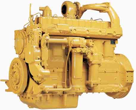 Engine The Cat 3306 DITA uses direct injection to control fuel consumption and allows lower engine speeds for reduced stresses and increased life. 3306 Diesel Engine.