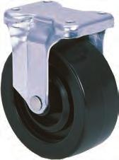 Wheel Tread Load Wheel Overall Swivel Approximate Swivel Caster Swivel Caster Rigid Caster Rigid Caster Dia. (In.) Width (In.) Rating (Lbs.) Bearing Height (In.) Radius (In.) Weight (Lbs.) Pack Qty.