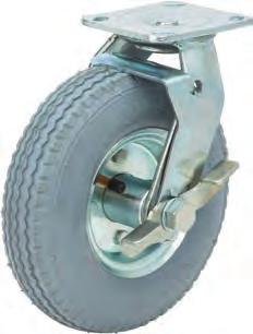 Wheel Tread Load Wheel Overall Swivel Approximate All Caster Swivel Swivel w/brake Part No. Rigid Dia. Width Capacity Bearing Height Radius* Weight Pack Caster Total-Lock (6 ) Caster (In.) (In.) (Lbs.