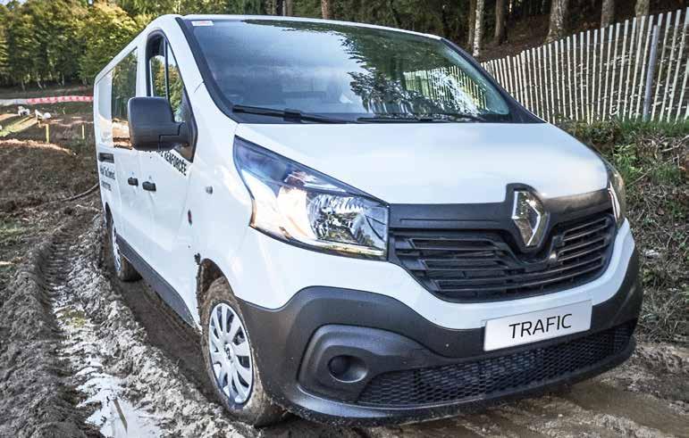 Increasing your safety Power Traction Renault Pro+ are excited to offer the Trafic with the option of Power Traction.