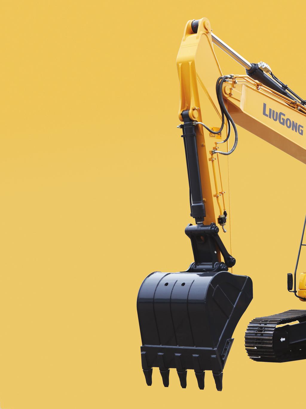 930E EXCAVATOR UNBEATABLE RETURN ON YOUR INVESTMENT LiuGong s customer-driven design and quality-focused engineering creates lasting value that will deliver to your bottom line.