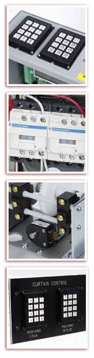 MULTIPLE-STOP LIMIT SWITCH Model LS-1 LogiStop Multiple-Stop Limit Switch Some standard features of the LogiStop control package are: Easy 3 step programming jog to the desired position, press the