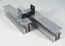 Approximately: 1-1/2" wide x 2" long x 2" high. No. 3507 Lap Clamp 1-13 oz. For securing double-sectioned track at center overlap.