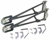 Unlike other so-called adjustable Ladder Bars, the Ladder Link does not create a binding situation when it is adjusted.