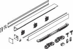 Sliding Systems MUTO Comfort XL 150 DORMOTION MUTO Comfort XL 150 DORMOTION (DM) One Sliding Panel Wall and Glass Mounts Standard Finishes $ Special Finishes $ Anodized/Powder Coat Model U/M