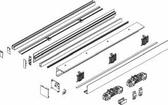 Sliding Systems MUTO Comfort XL 150 MUTO Comfort XL 150 One or Two Sliding Panels with One or Two Fixed Panels (Sidelites) Ceiling, Mount Standard Finishes $ Special Finishes $ Anodized/Powder Coat