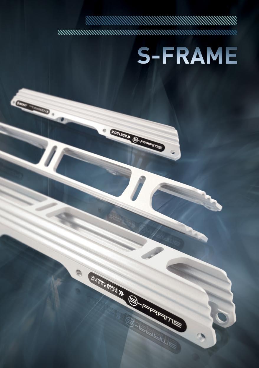 F R A M E S - F R A M E The S-frame is the world s lightest inline racing frame weighing in at only 121 to 138 grams depending on the frame s length.