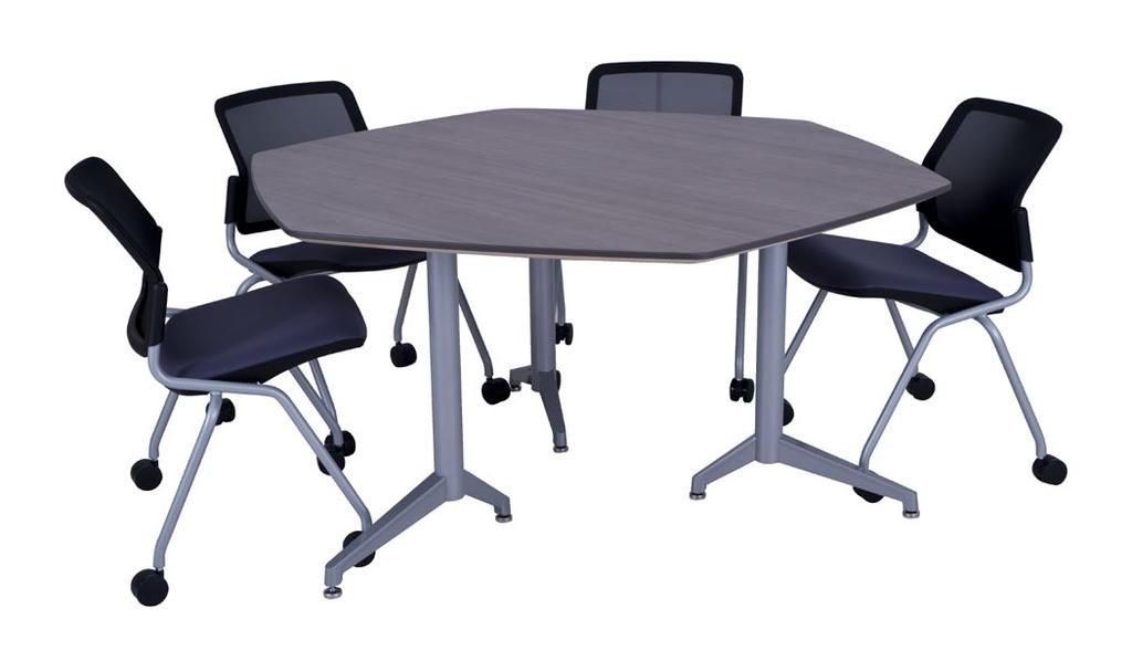 DRAKE TRAINING MULTIPURPOSE SPECIFICATIONS DRAKE TRAINING TABLE WITH WHITE CASTERS AND FLIP-TOP ORDERING INFORMATION 1) Series Name 6) Laminate Selection and No.