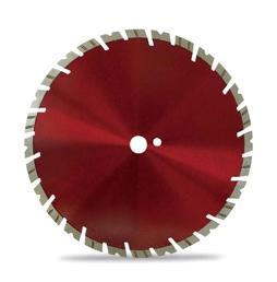 Dry blades may be used either dry or wet, or as the job or equipment allows. Using water reduces dust and helps remove cuttings. *Use dry diamond blade for intermittent sawing.
