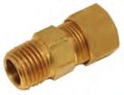 /8 BR-62F 1/2 BR-62G /8 Union Tee COMPRESSION FITTINGS Tube BR-64A 1/8 BR-64B /16 BR-64C 1/4 BR-64D
