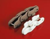 PLASTIC CASE CONVEYOR CHAINS page 91 SIDEFLEX REINFORCED STRONG WITH TABS WITH HIGHER THICK LINK Chain type Code nr.